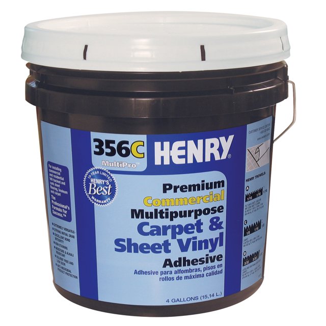 Henry 12075 4 Gallon Multipurpose Carpet & Sheet Vinyl Adhesive