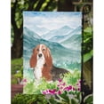 thumbnail image 3 of Carolines Treasures CK2548GF Mountain Flowers Basset Hound Flag Garden Size  Small multicolor, 3 of 3