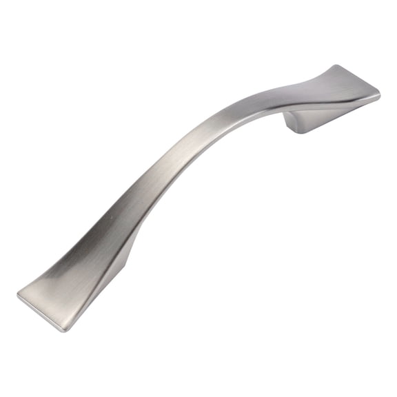 5022202 CABINET PUL SILVR 5""L Hickory Hardware Contemporary Arch Cabinet Pull 3 in. Satin Nickel Silver (Pack of 10)