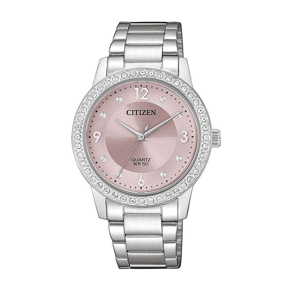 ★レア逆輸入★Citizen Quartz Crystal Accent Ladies Watch Citizen Women's Quartz Crystal Accent Two-Tone Stainless