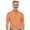 Red Orange, variant on Monterey Club Men's Solid Grid Short sleeve Sport Golf Polo Shirt #3232