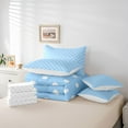 thumbnail image 6 of Manfei Polka Dots Bedding Comforter Set 7-Piece for Teens Adults,Minimalist Geometric King Bedding Sets,Vintage Aesthetic Ultra Soft Bed Sheets,Breathable Home Decor,Reversible, 6 of 8