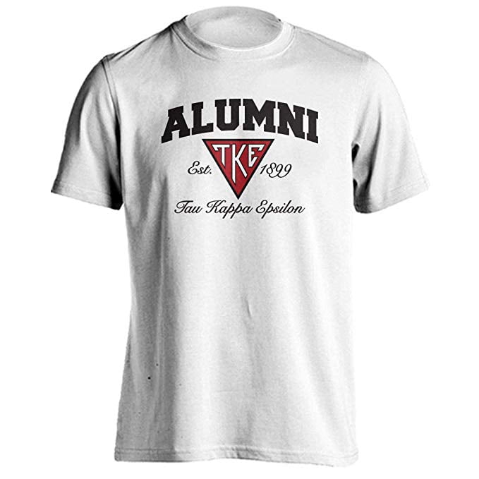 Tau Kappa Epsilon TKE Fraternity Greek Alumni Classic Arch T-Shirt ...