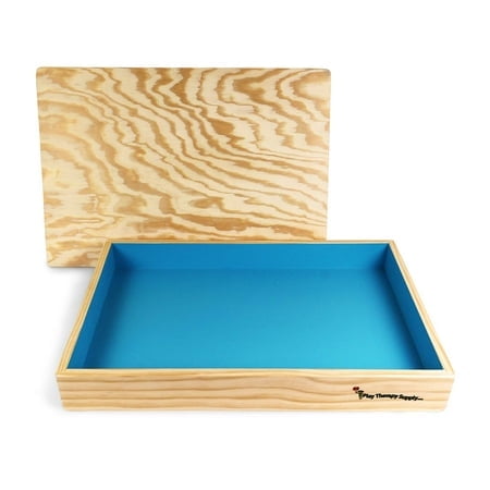 Playtherapysupply Basic Wooden Sandtray With Lid