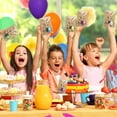 thumbnail image 4 of Luniquz Dinosaur Party Favors Funny Mini Dinosaur Toys Dinosaur Birthday Party Supplies 24 Pack Dino Eggs and 24 Hatching Card Bulk Gifts Novelty Birthday Party Decorations for Kids, 4 of 5