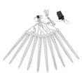 thumbnail image 1 of Outdoor Christmas Icicle Lights Raindrop Cascading Light LED Waterproof Icicle Snowfall String Lights For Wedding, 1 of 8
