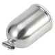 thumbnail image 5 of Soporte para cepillo y maquinilla de afeitar de seguridad cromado de lujo que se adapta a todos sus accesorios de afeitado (plata 2 pieza), 5 of 8