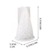 thumbnail image 3 of Fiudx Molde para Vela de Árbol de Navidad, Diseño de Yeso para Aromaterapia, Desmoldeo Suave, Textura Transparente, Decoración de Mesa, Regalo para Pascua, Navidad y San Valentín, Juego de 1 Pieza., 3 of 5