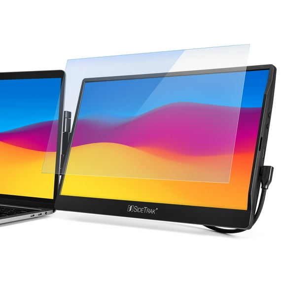 SideTrak Monitor Screen Protector | Fits 14" Screens | Compatible with 14" Swivel Monitors | Scratch Proof & Impact Resistant Tempered Glass