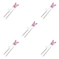 thumbnail image 1 of Cateissary Palillos de metal Acero inoxidable Utensilio de comedor profesional Accesorio de entrenamiento para principiantes Artesanía Vajilla linda Rosa Type2 NO2 Cateissary CBP392824, 1 of 6