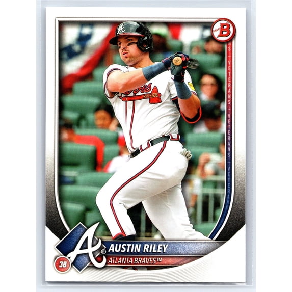 2025 Bowman Austin Riley Atlanta Braves #32 Baseball Card