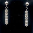 thumbnail image 3 of Creamy FW Pearls Sterling Silver Drop/Dangle Post Earrings | 1 " Long| White |, 3 of 9