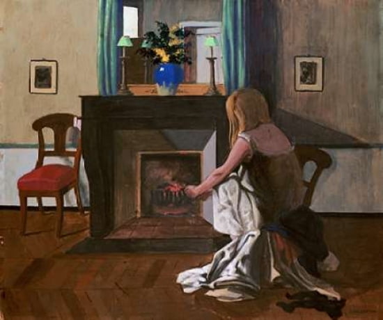 Interior With A Wom