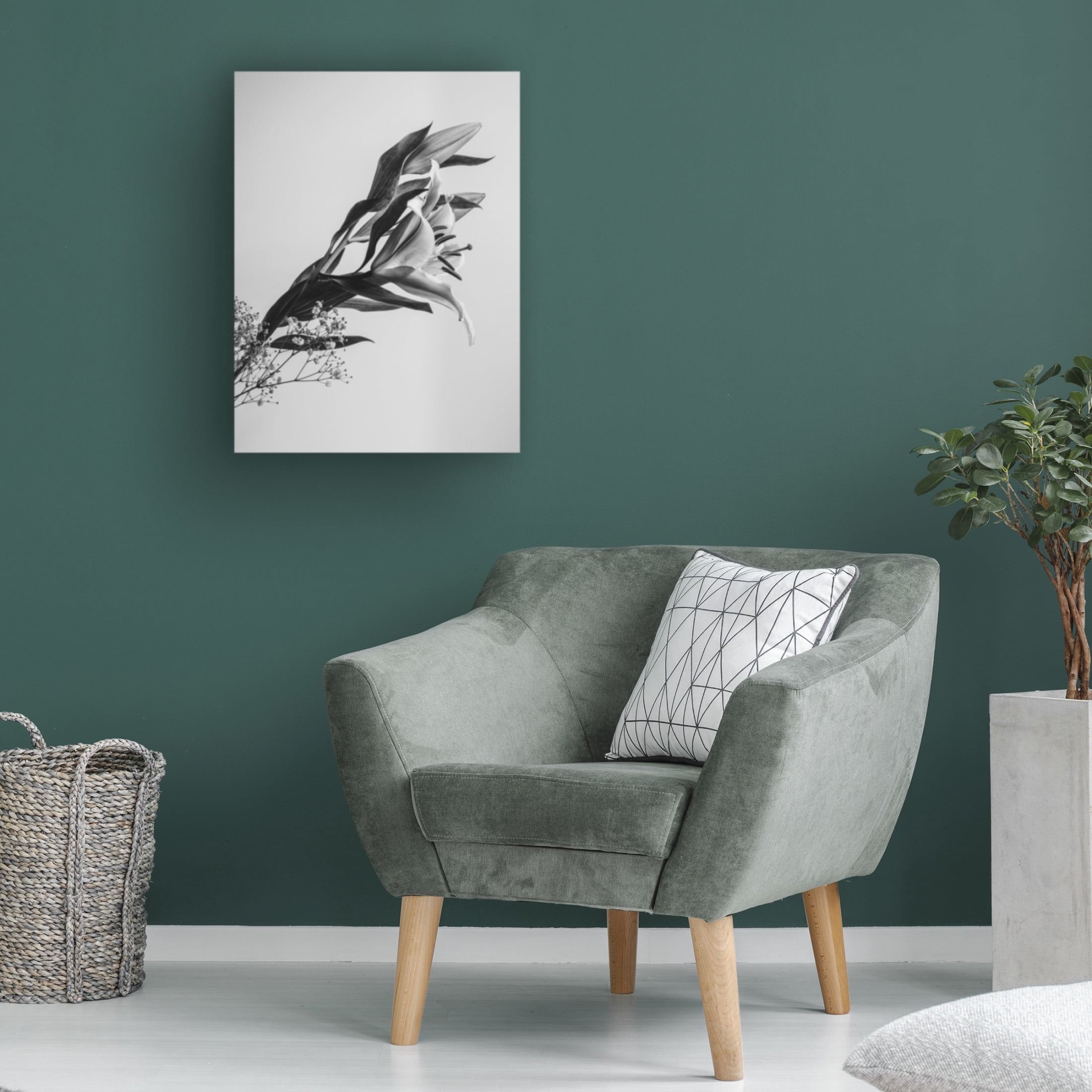 Trademark Fine Art Rahel Jo A Beautiful Flower Canvas Wall Art
