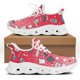 thumbnail image 1 of Zapatillas deportivas con cordones y diseño médico de enfermera para mujer, zapatos planos de malla, muy populares en ., 1 of 6