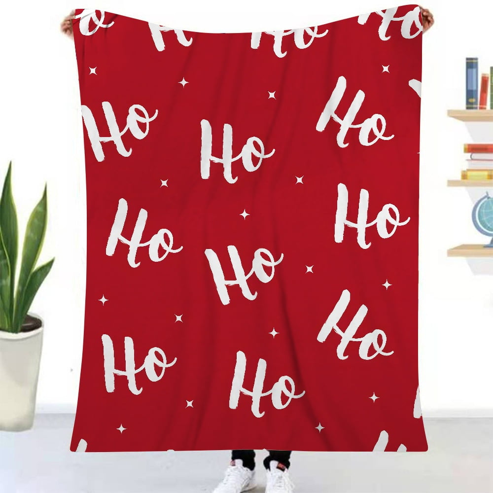 Christmas Throw Blanket,Lightweight Plush Blanket,Warm Blanket,Holiday