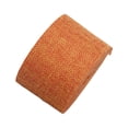 thumbnail image 1 of Cateissary Rollos de cinta de arpillera de 5CM, rollo tejido portátil de , Flexible, de moda, apretado, cosido, decoraciones de fiesta para el Kits de decoración para fiestas Naranja, 1 of 6
