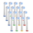 thumbnail image 1 of 16uds Eléctrico Dientes Cepillo Reemplazo Cabezales, para Oral-B, Nylon Cerdas, 1 of 7