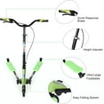 thumbnail image 4 of Wheelive 3-Wheel Drift Scooter, Swing & Kick Modes, Foldable with 4-Level Adjustable Handlebar, Ages 6+, Green, 4 of 8