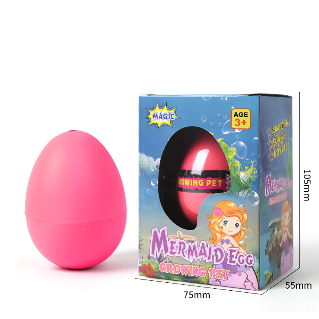 PIKACHY Grow In Water Hatching Eggs Toy Educational Surprise Eggs For Kids Easter Basket Stuffers 6 Pcs Mermaid