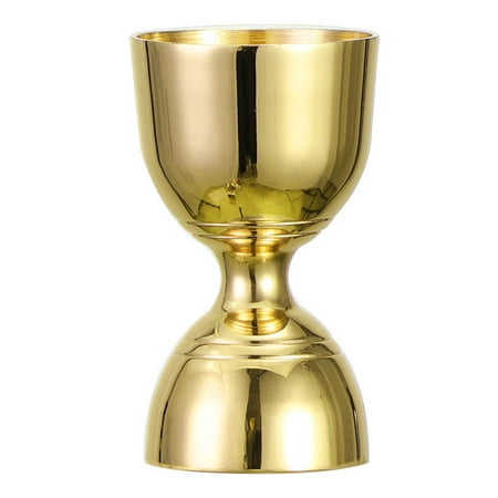 

JULYING Indian Style Wine Measuring Device Stainless Steel Double for Head Cocktail Jigger Wine Measuring Ounce