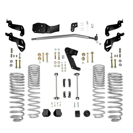 Rubicon Express RE7125P Progressive Coil Sport Lift Kit Fits 07-18 Wrangler (JK) Fits select: 2015-2018 JEEP WRANGLER UNLIMITED, 2012-2014 JEEP WRANGLER