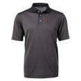 thumbnail image 2 of Men's Cutter & Buck Black Indianapolis Indians Big & Tall Virtue Eco Pique Micro Stripe Recycled Polo, 2 of 3