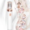 thumbnail image 2 of 3.0 Women Face Epilator, 2-in-1 Painless Body Shaver and Facial Epilator,  Hair Removal for Face, Rechargeable Hair Removal kit for Facial, Legs, Bikini (White), 2 of 7