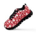 thumbnail image 2 of Chririnla Christmas Santa Claus Sneakers for Boys Girls Athletic Running Shoes Slip on Walking Flats Preppy Shoe for Kids Xmas Shoes Size 1.5, 2 of 7