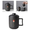 thumbnail image 4 of GUOOL Serenable Chinese 3 in 1 Porcelain Ceramic Tea Mug with Infuser & Lid, Tea Mug 3, 4 of 9