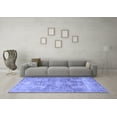 thumbnail image 3 of Ahgly Company Indoor Rectangle Persian Blue Traditional Area Rugs, 5' x 8', 3 of 4