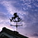 thumbnail image 2 of Vanas Meteorológicas para Techos,Decoración Del Patio Del Jardín de Metal con Barniz Resistente a los Rayos Uv Del Indicador de Dirección Del Viento,Artesanía Soldada a Mano para el Regalo Del Pabelló, 2 of 9