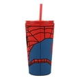 thumbnail image 2 of Marvel Spider-Man Suit Up 20 oz Tumbler with Straw, 2 of 6