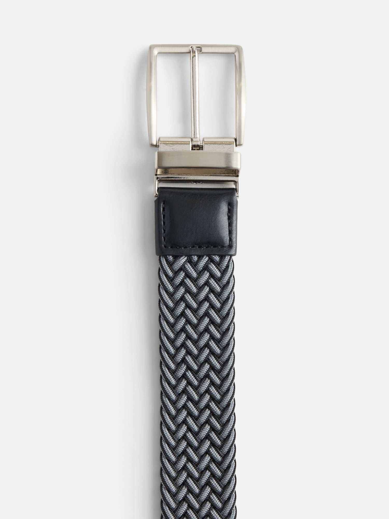 George 35mm Reversible Stretch Woven, Gray/Black