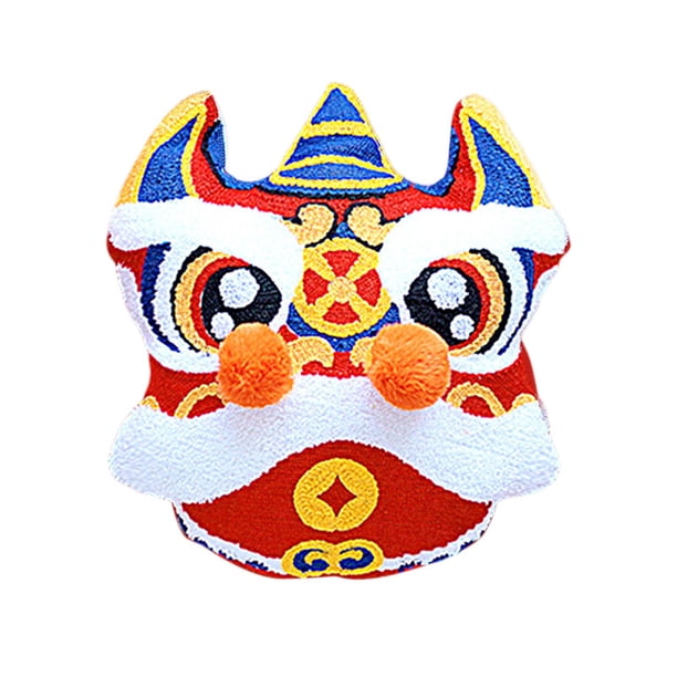 Funda de almohada Zulema Año Nuevo chino León Rojo 42cm