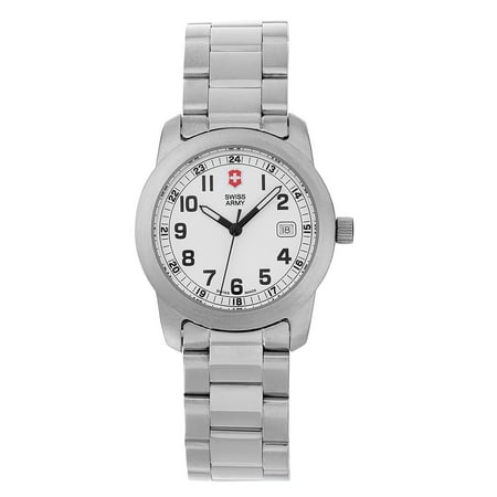 Victorinox - Victorinox Women's Swiss Army Silver Field 24973 Watch ...