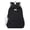 Black, variant on Solid Color School Backpack, Bow Embroidery Backpack with Pendant, Lightweight Breathable Bookbag for Middle School College, Pink
