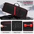 thumbnail image 4 of Funda para teclado BOSSTIN de 61 teclas con ruedas y correas de mochila, 4 of 6