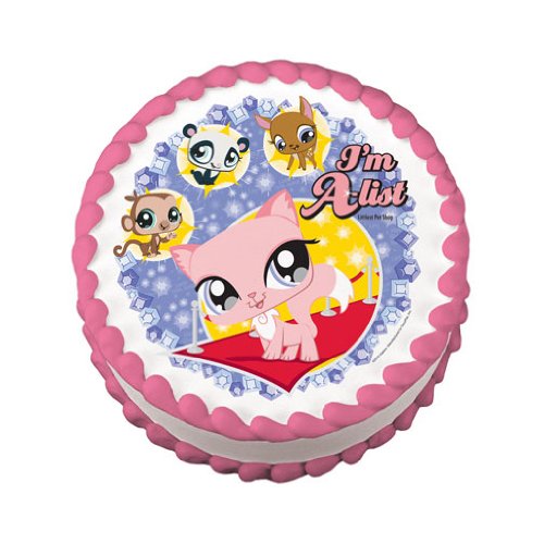 Littlest Pet Shop Alist Edible Cake Topper Image Decoration