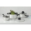 Mainstays 5-Piece Cookware Set (Stainless Steel)