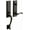 Brass, variant on Baldwin 85355190LENT Stonegate Evolved Handleset, Keyed Entrance Set Left Hand - Satin Black
