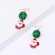 thumbnail image 3 of Pendientes de Navidad de dibujos animados de moda para mujer Pendientes de campana de Santa Wmkox8yi sjalhkljlk4502, 3 of 3