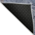 thumbnail image 5 of Addison Rugs Chantille Indoor/Outdoor Transitional Abstract Blue Machine Washable Round Rug, 8' x 8', 5 of 8