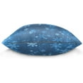 thumbnail image 2 of GZHJMY Christmas Blue Snowflake Throw Pillow Cover 16 x 16 Inch, Soft Square Cushion Case for Couch Sofa Bedroom Car Farmhouse Home Decor Home Decor, 2 of 7