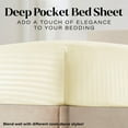 thumbnail image 4 of Elaine Karen Bedding Set with Flat Sheet, Fitted Bed Sheet & Pillowcases, King Cream, 4 of 9