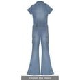thumbnail image 2 of Hybrid & Company Women's Catsuit Denim Overalls, 2 of 2