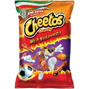 Cheetos Crunchy Wild Habanero Cheese Flavored Snacks 3.5 oz. Bag