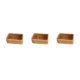 thumbnail image 2 of Organizador de almacenamiento Inteprter hecho a mano de madera con Cesta de almacenamiento de mimbre natural, 2 of 6