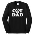 thumbnail image 2 of Wild Bobby, Best Cat Dad Daddy Gift, Pop Culture, Men Long Sleeve Shirt, Black, Small, 2 of 3