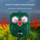 thumbnail image 2 of Solar Animal Repellent Outdoor, Ultrasonic Deer Repeller, Raccoon, Squirrel Deterrent Device, Waterproof Motion Detection, Rodent Against Rabbit, Skunk for Garden, Lawn, Farm Use, 2 of 5